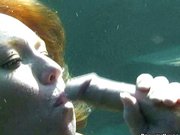 Girl tricked into sex underwater