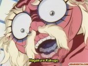 Muscular hentai monster hard fight