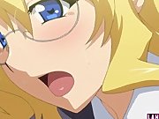 Huge titted hentai blondie
