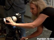 Couple make a sex tape with Playboy tv 