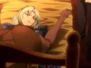Anime babe drinking sperm