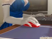 3d hentai maid shemale hot doggystyle fucking