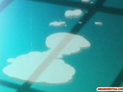 Bondage Japanese hentai with bigboobs gets ro