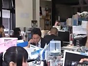 Hot asian slut gets horny taking