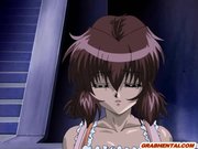 Japanese hentai fingering pussy and licking t