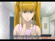 Busty Japanese hentai hot wetpussy fucking an