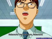 Cute hentai hot wetpussy monster fucked