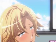 Big titted hentai blondie pumped deep