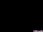 Real newbie lesbian teens sucking pussy