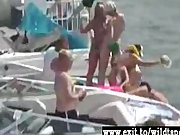 Crazy chicks at public Nude Event
