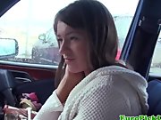 Picked up euro amateur public blowjob