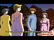 Japanese hentai chained and whipped