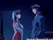 Anime hotties stay out of lingerie and fuck
